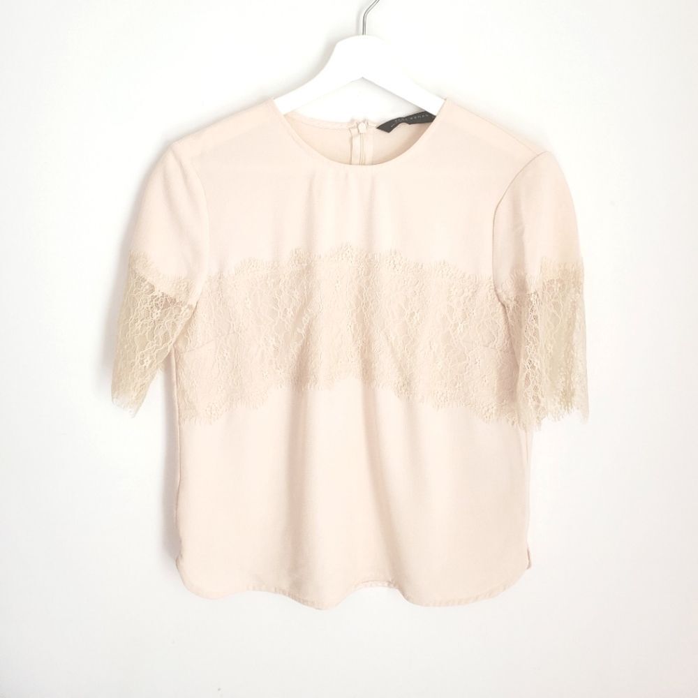 Zara Lace Top Size S